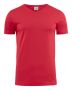 Heavy V-neck Röd
