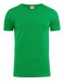 Heavy V-neck Friskt Grön