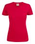 Heavy V-neck Lady Röd