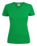 Heavy V-neck Lady Friskt Grön