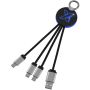 SCX.design C16 ring med light-up kabel Blå