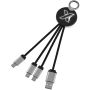 SCX.design C16 ring med light-up kabel Svart