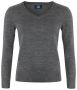 Vernon V-neck Women Anthracite melange