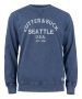 Thorp Denim Crew Men Denimblå