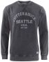 Thorp Denim Crew Men Denim svart m.tryck