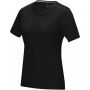 Azurite kortärmad dam ekologisk t-shirt Svart