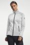 TXlite Midlayer Zip Women Ljusgrå