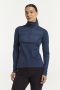 TXlite Windblock Halfzip Women Mörkblå