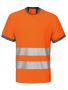 6009 T-SHIRT EN ISO 20471 KLASS 2 Orange/Grå
