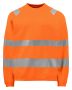 6106 SWEATSHIRT EN ISO 20471 KLASS 3 Orange