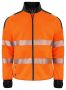 6109 SWEATSHIRT EN ISO 20471 KLASS 3/2 Orange/Svart
