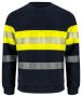 6129 SWEATSHIRT EN ISO 20471 KLASS 1 Gul