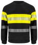 6129 SWEATSHIRT EN ISO 20471 KLASS 1 Gul