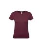 T-shirt för dam Hashtag E150  Burgundy
