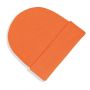 Original stickad mössa med uppvikt kant  Fluorescent Orange