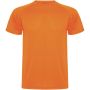 Montecarlo kortärmad funktions t-shirt för barn Orange