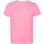 Estoril kortärmad funktions T-shirt för barn Rosa