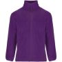 Artic fleecejacka för barn med hellång dragkedja Lila