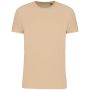 Unisex Bio190IC T-shirt med Rund Hals Beige