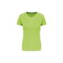 Sport kortärmad T-shirt för dam Lime