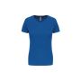 Sport kortärmad T-shirt för dam Sporty Royal Blue