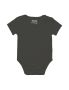 Babybody med korta ärmar Charcoal