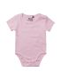 Babybody med korta ärmar Rosa