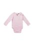 Babybody med långa ärmar Rosa