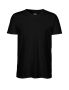 Herr V-neck T-shirt Svart