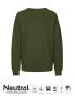 Unisex Sweatshirt Militärgrön