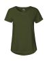 Dam Roll Up T-shirt Militärgrön