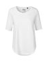 Dam T-shirt med halvlång ärm Vit