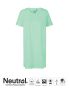Dam T-shirt i lång modell Lime