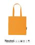 Bomullskasse med långa handtag Okay Orange