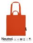 Twill bomullskasse med dubbla handtag Orange
