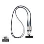 Nivo Crossbody lanyard i RCS återvunnen PET Marin
