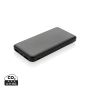 High Density 10.000 mAh powerbank i fickformat Svart