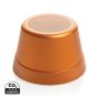 Nivio magnetisk 5W högtalare i RCS återvunnen aluminium Orange