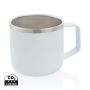 Stainless steel campingmugg Vit