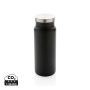 Vakuumflaska i RCS återvunnen stainless steel, 600ml Svart
