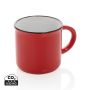 Keramikmugg vintage 280 ml Röd