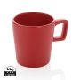 Kaffemugg i keramik 300ml Röd
