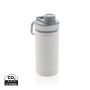 Vakuumflaska i stainless steel med sportlock 550ml Vit