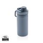Vakuumflaska i stainless steel med sportlock 550ml Blå
