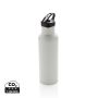 Lyxig sportflaska i stainless steel Vit