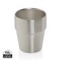 Clark dubbelväggig kaffemugg 300ml RCS Silver