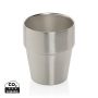 Clark dubbelväggig kaffemugg 300ml RCS silver