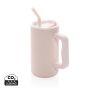 Cube RCS-certifierad kontorsmugg i återvunnet stål 800 ml. Rosa