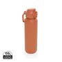 Via RCS Re-steel låsbar sportflaska 600ML Orange