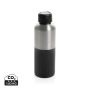 Ripple RCS R-stål Vattenflaska 750 ml, läckagesäker, handtag Svart